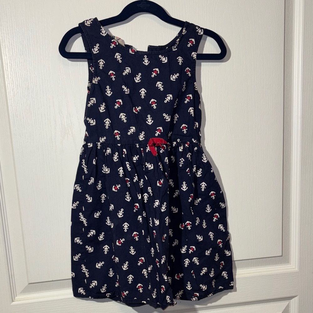 H&M Navy Blue Nautical dress